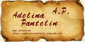 Adelina Pantelin vizit kartica